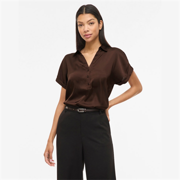 VILA ENNA RAVENNA TOP COFFEE BEAN - 14107405